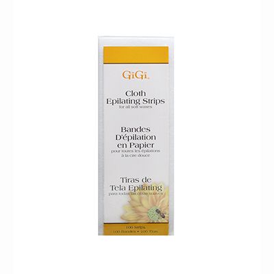 Gigi Cloth Epilating 100 Pack Strips