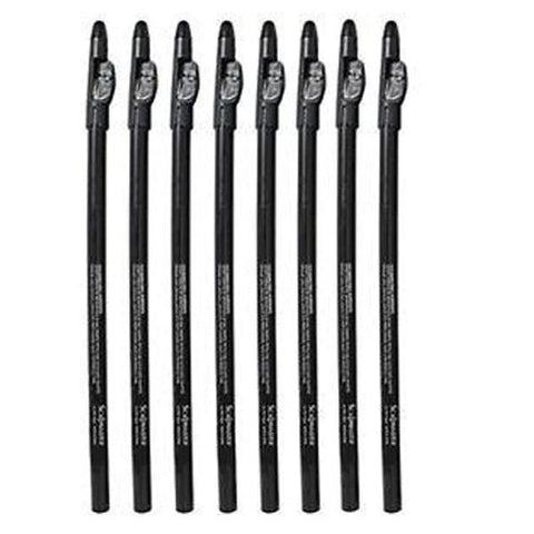 Scalpmaster Black Hair Pattern Pencils 8 PCK