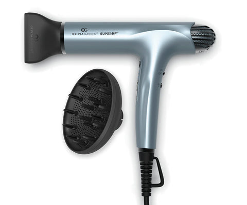 Olivia Garden SuperHP Hair Dryer with Brush Set