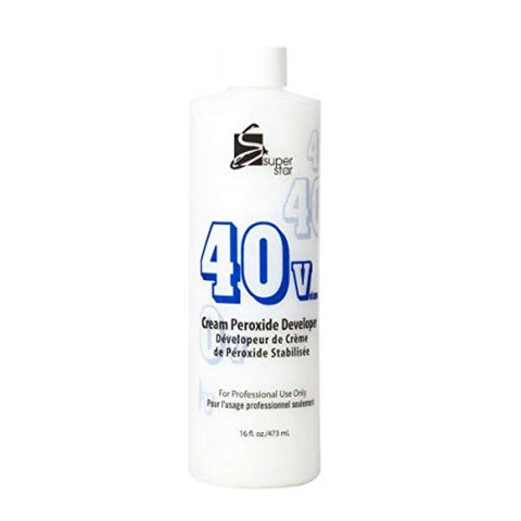 Super Star Cream Peroxide Developer 40 Vol 16 Oz