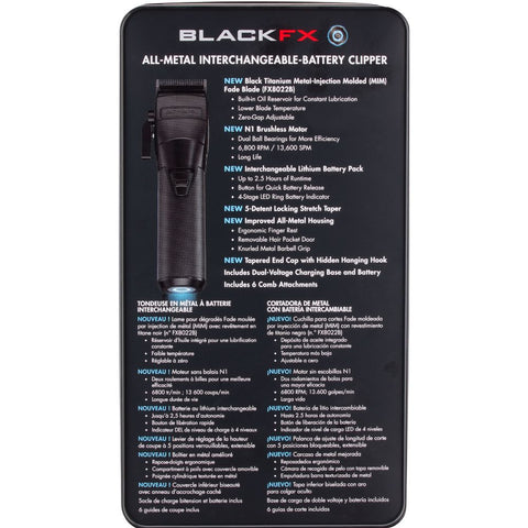 BaBylissPro FXONE BlackFx Clipper