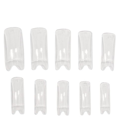 DL Pro Nail Tips Kit Clear 300 Pack