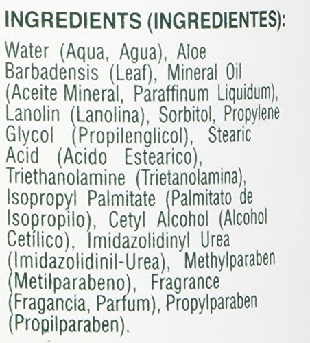 Triple Lanolin Aloe Vera Hand Lotion 20 Oz