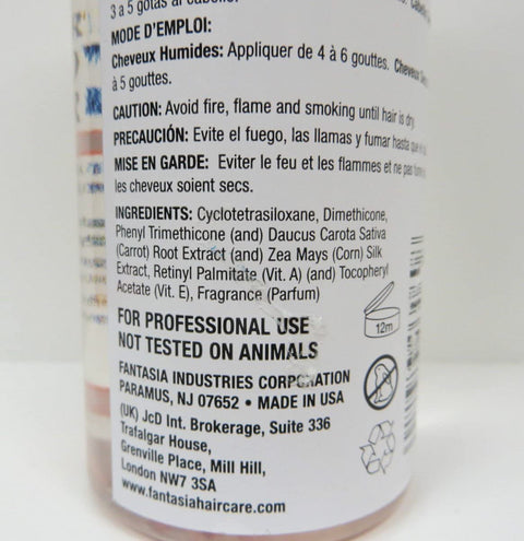 Fantasia Carrot Serum Hair Polisher 6 Oz