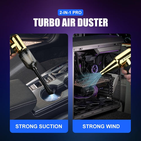 STYLANCE 2-in-1 PRO Hair Air Duster Gold