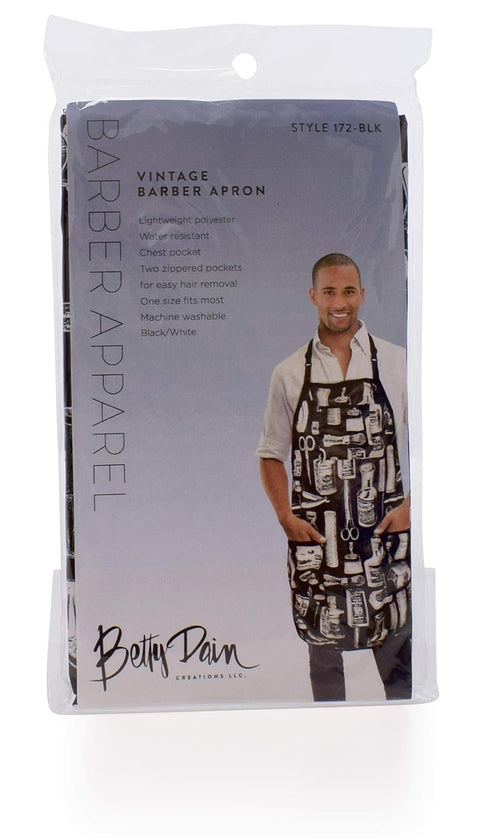 Betty Dain Vintage Barber Apron