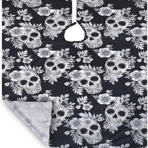 Betty Dain Tatted Skull Styling Cape