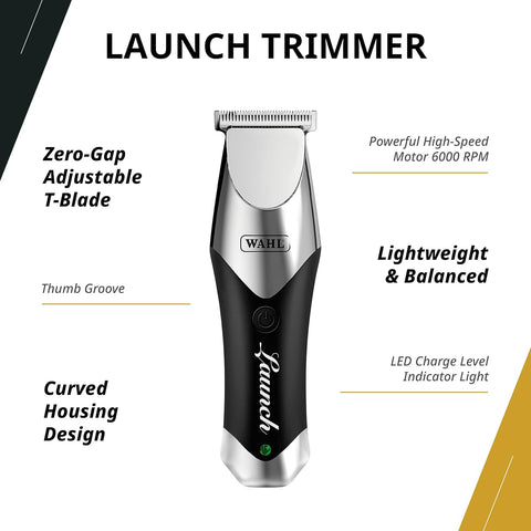Wahl Launch Combo Cordless Clipper and Trimmer Set