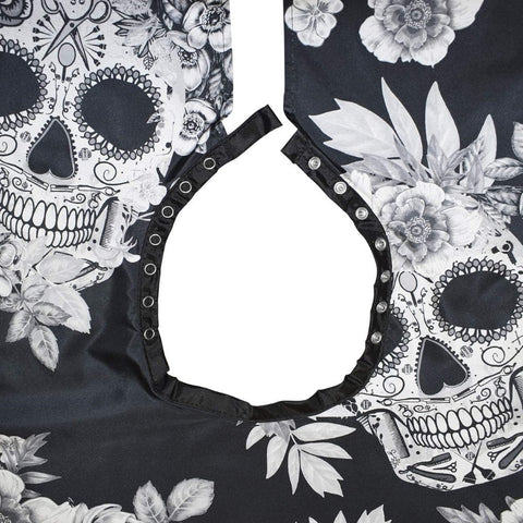 Betty Dain Tatted Skull Styling Cape