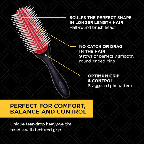Denman Heavyweight Styler D5 9 Row