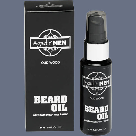 Agadir Men Oud Wood Beard Oil - 1.5 oz