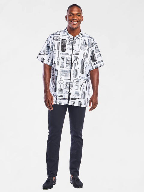 Betty Dain Vintage Barber Jacket