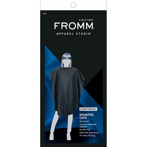 Fromm Apparel Studio Black Shampoo Cape