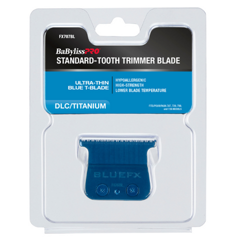 BaBylissPRO Blue Titanium Standard Tooth T Blade