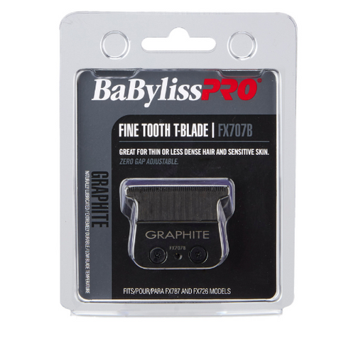 BaBylissPRO Black Graphite Fine-Tooth T-blade