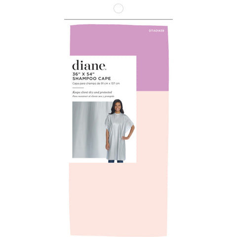 Diane Shampoo Cape Silver Vinyl