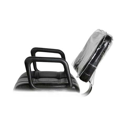 Scalpmaster Round Chair Back Cover Transparent Vinyl