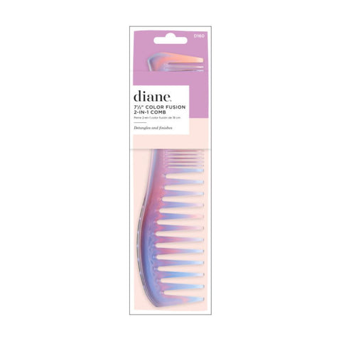 Diane 7-1/2" Color Fusion 2-In-1 Comb