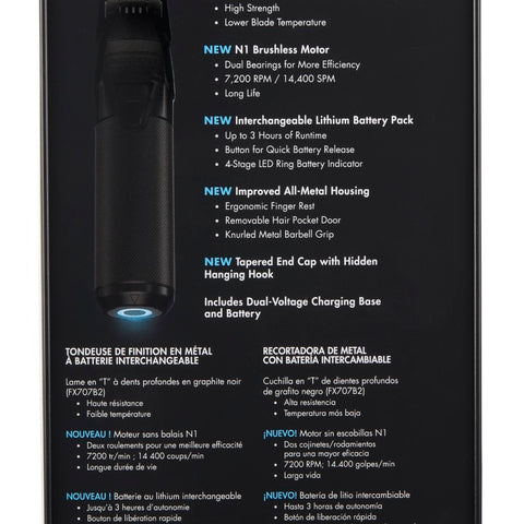 BaBylissPRO FXONE BlackFX Trimmer