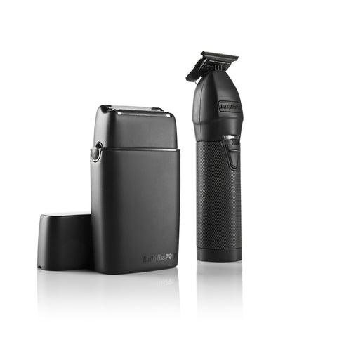 BaBylissPRO LimitedFx Black Trimmer and Shaver Combo Set