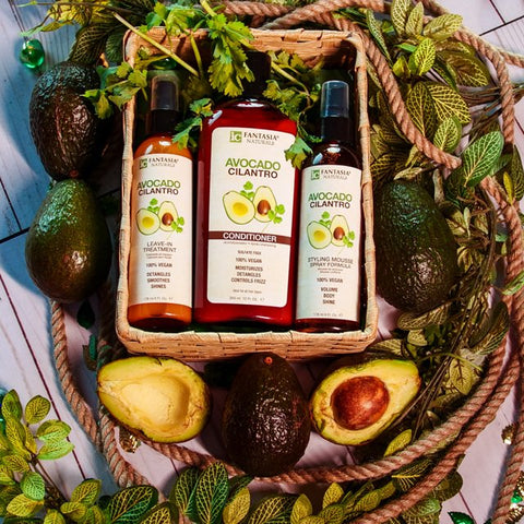 Fantasia Avocado & Cilantro Styling Mousse Spray Formula 6oz