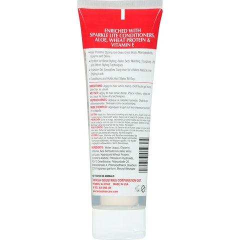 Fantasia Hair Polisher Styling Gel Aloe Alcohol Free 8.7 Oz