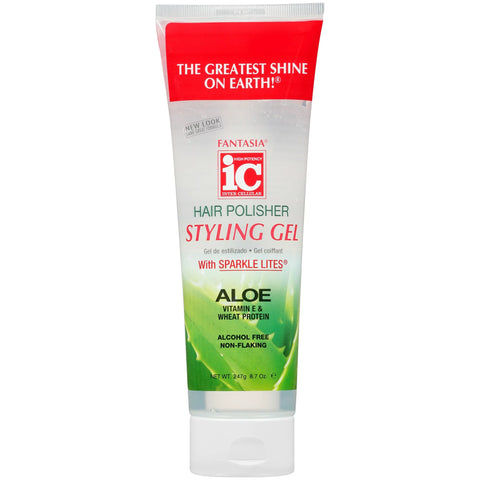 Fantasia Hair Polisher Styling Gel Aloe Alcohol Free 8.7 Oz