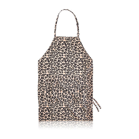 1907 by Fromm Apron & Hairstyling Cape Grey Leopard