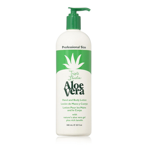 Triple Lanolin Aloe Vera Hand Lotion 20 Oz