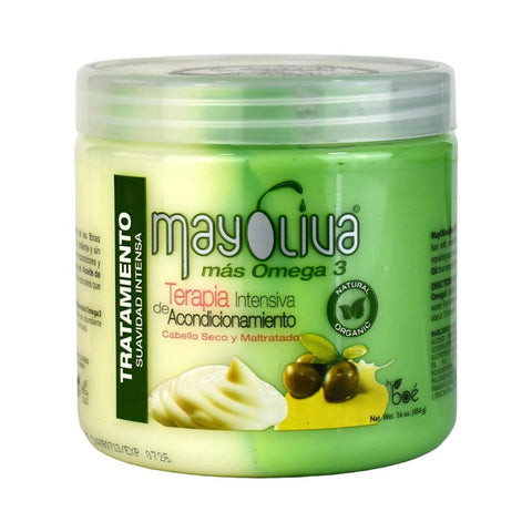 Mayoliva Intense Conditioning Therapy for Damaged Hair 16 Oz