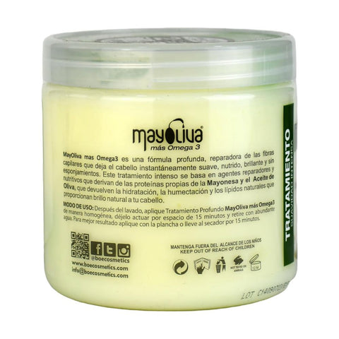 Mayoliva Intense Conditioning Therapy for Damaged Hair 16 Oz