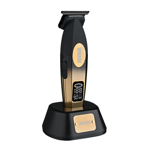 W MARK NG-8238 Golden Mirage Professional Hair Trimmer – Zero Gap DLC Blade, 9000 RPM Motor, 240-Min Battery