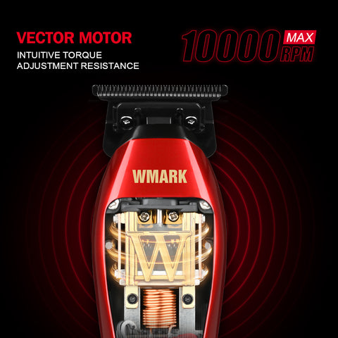 W MARK XT1 Professional Hair Trimmer β Vector Motor 10,000 RPM