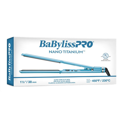 BaBylissPRO Nano Titanium 1½" Ultra-Thin Straightener