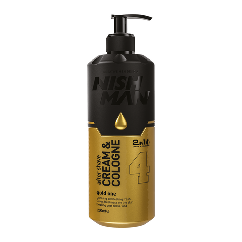 Nishman Gold One 4 After Shave Cream & Cologne  400mL