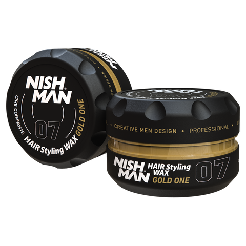Nishman Hair Styling Wax Gold One 07 150mL