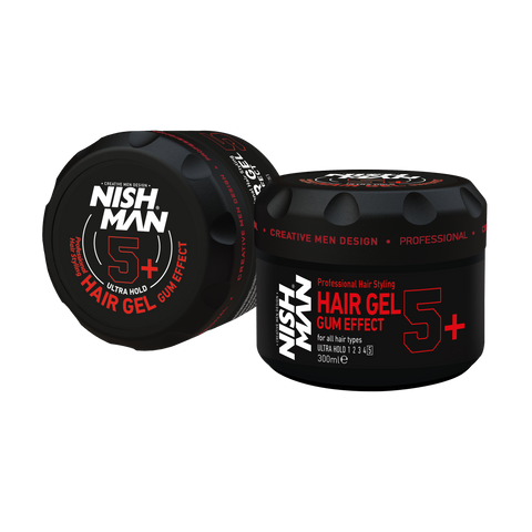 Nishman Gum Effect Ultra Hold 5+ Styling Gel