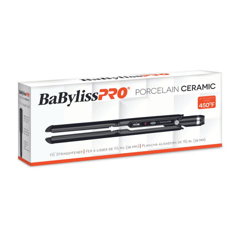 BaBylissPRO Porcelain Ceramic 1½" Straightening Iron