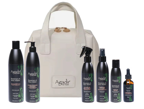 Agadir Rosemary & Rice Water Elegant Gift Bag