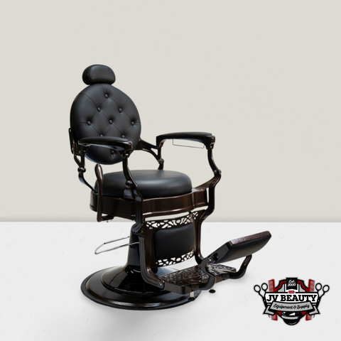 JV Royalty Bronze Barber Chair