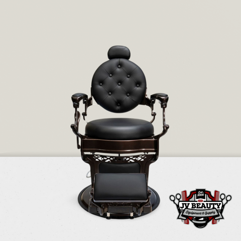 JV Royalty Bronze Barber Chair