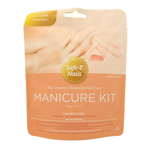 Safe T Nails Manicure Kit Paraben Free