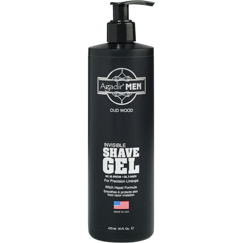 Agadir Invisible Shaving Gel 16 Oz includes Free After Shave Splash