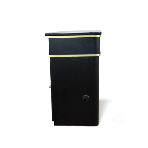 Sonoma II Manicure Table Gold Trim