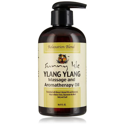 Sunny Isle Ylang Ylang Massage & Aromatherapy 8 Oz