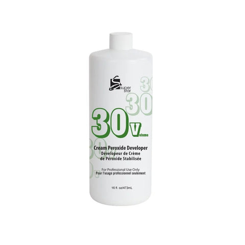 Super Star Cream Peroxide Developer 30 Vol 16 Oz