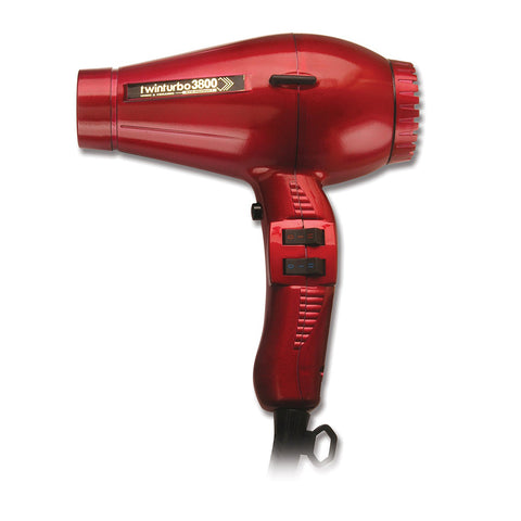 Twin Turbo Power 3800 Ionic and Ceramic (Black, Red)