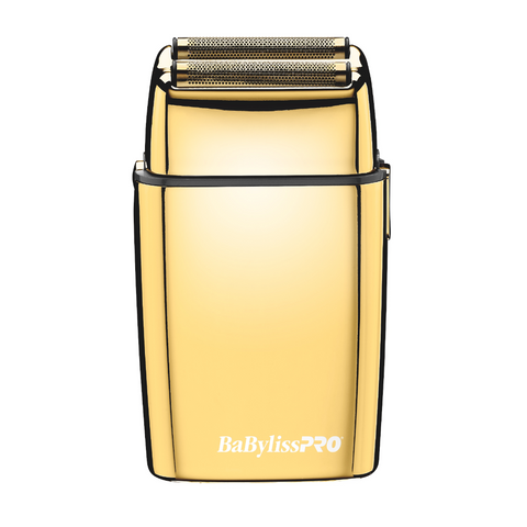 BaBylissPRO FOILFX02 Cordless Gold Metal Double Foil Shaver