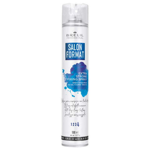 Brelil Professional Salon Format Extra Strong Fixing Spray 500mL