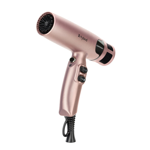 Gamma X Hybrid Rose Gold Hair Dryer